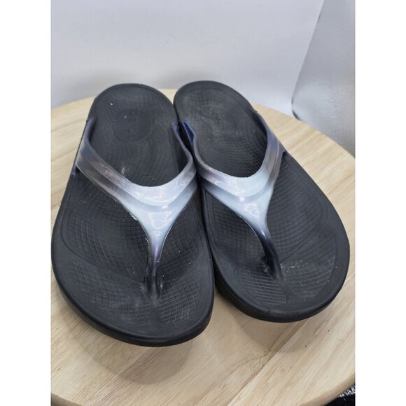OOFOS OOlala Recovery Women’s Sandals Thong Flip Flop Womens 10 - Picture 4 of 8